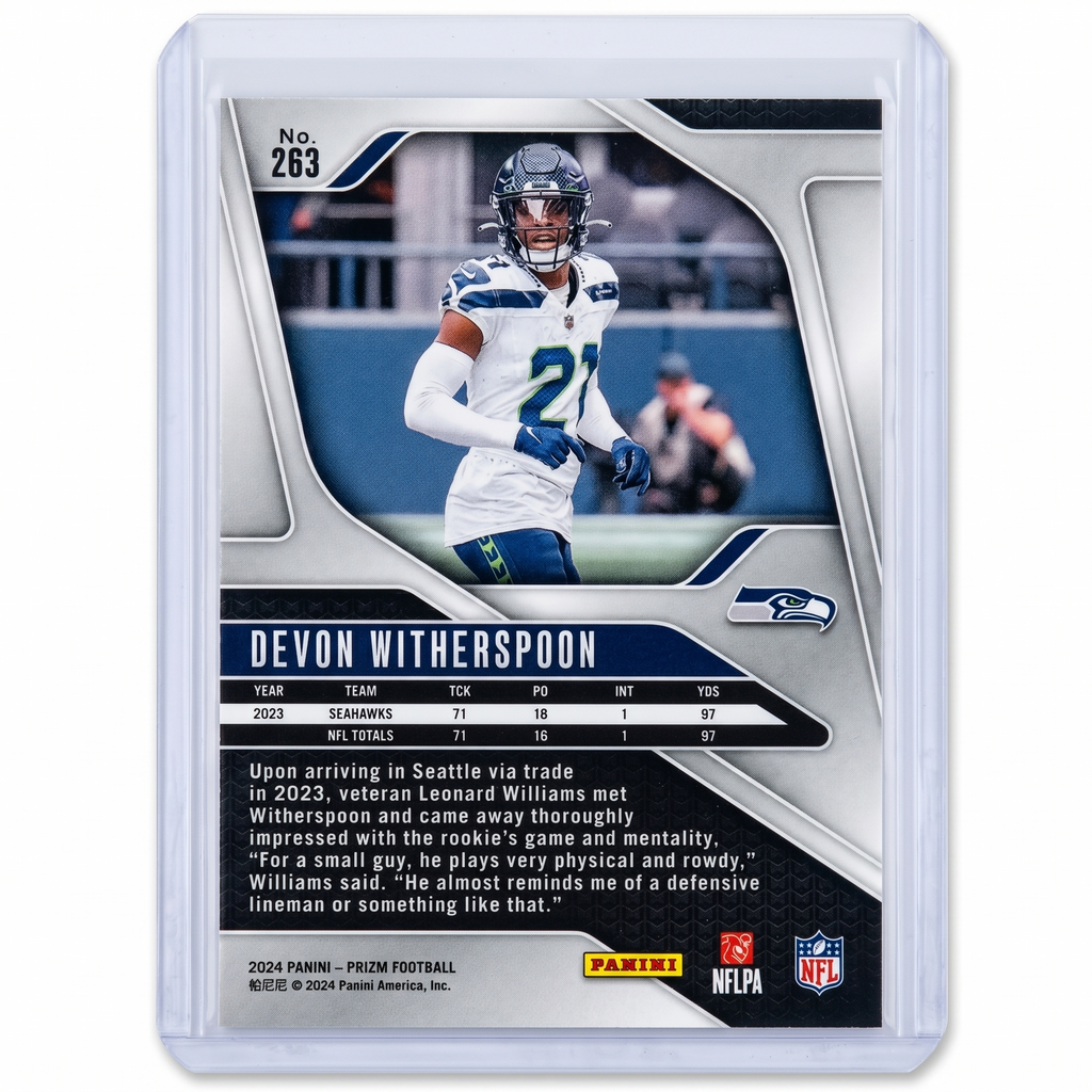 2024 Panini Prizm Football Devon Witherspoon #263