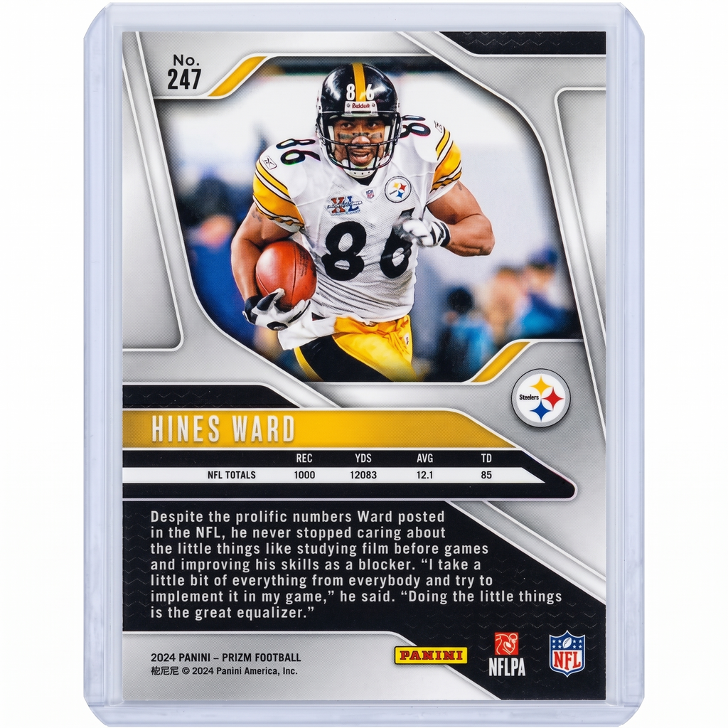 2024 Panini Prizm Football Hines Ward #247