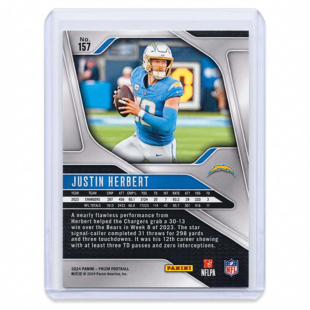 2024 Panini Prizm Football Justin Herbert #157