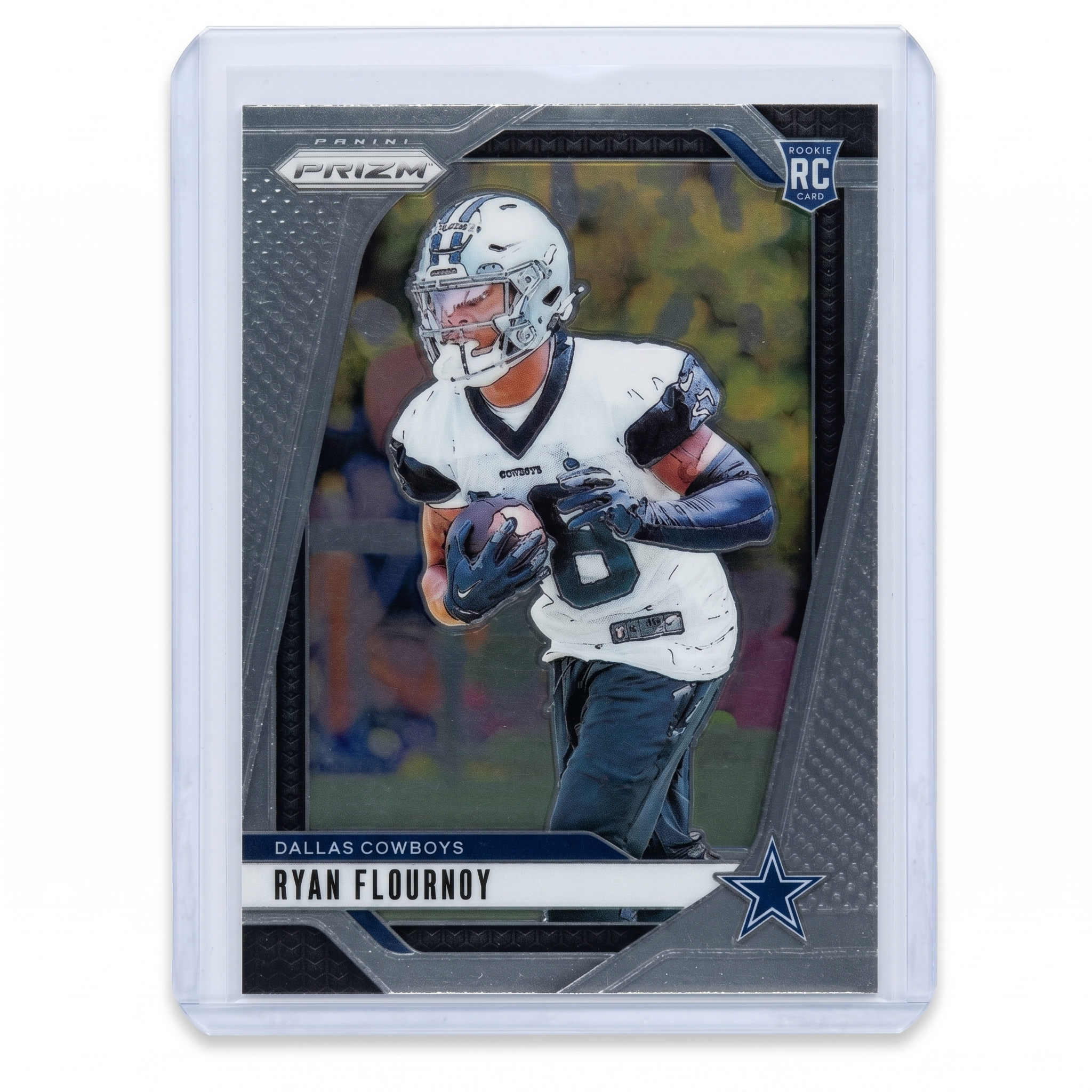 2024 Panini Prizm Football Ryan Flournoy RC Silver Prizm #387