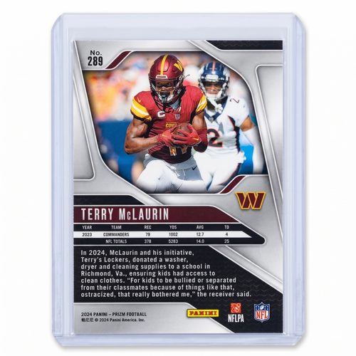 2024 Panini Prizm Football Terry McLaurin #289