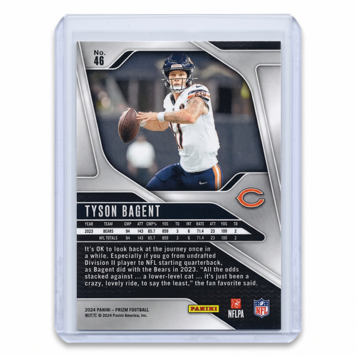 2024 Panini Prizm Football Tyson Bagent #46