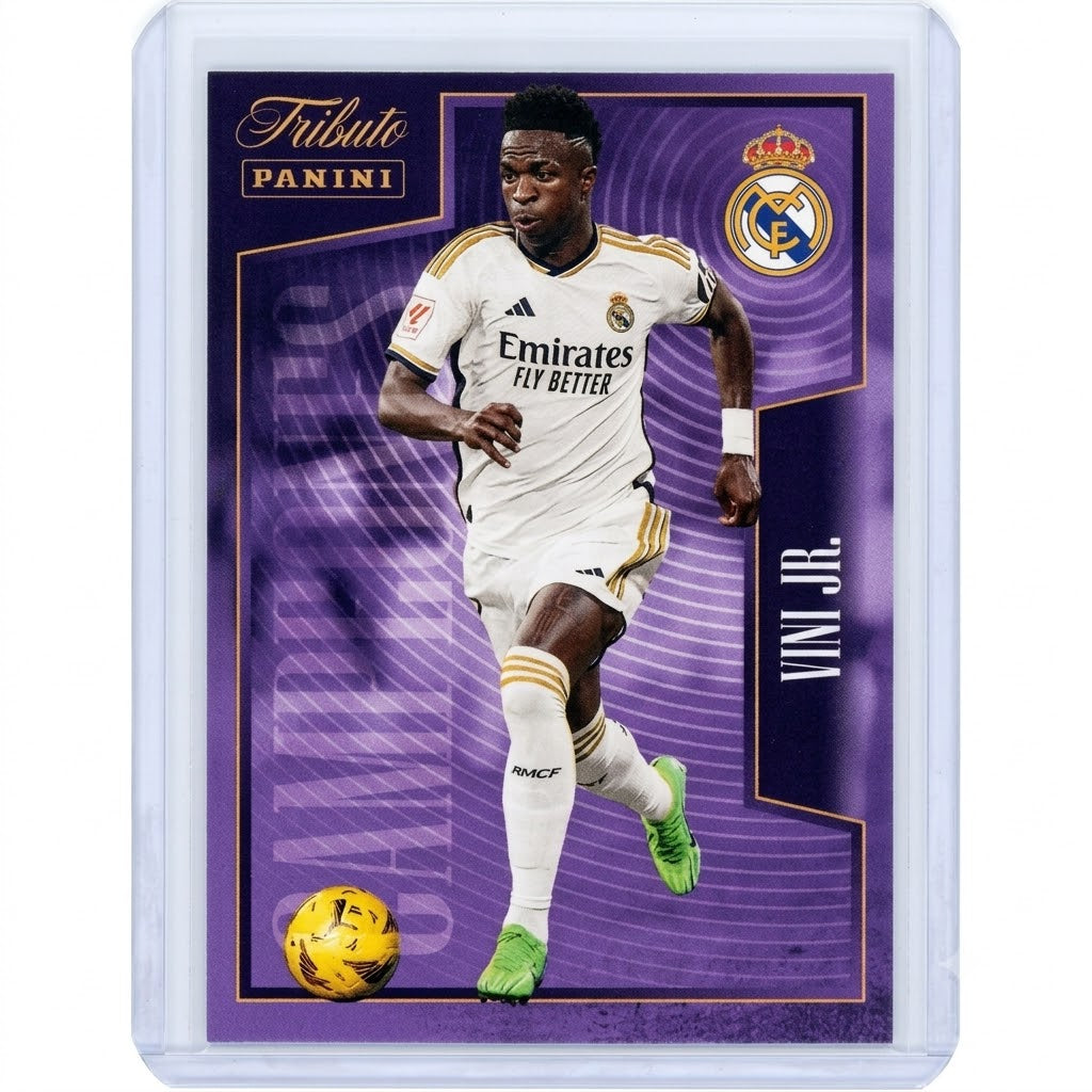 2024 Panini THREE TIME CHAMPIONS REAL MADRID Vini Jr #12