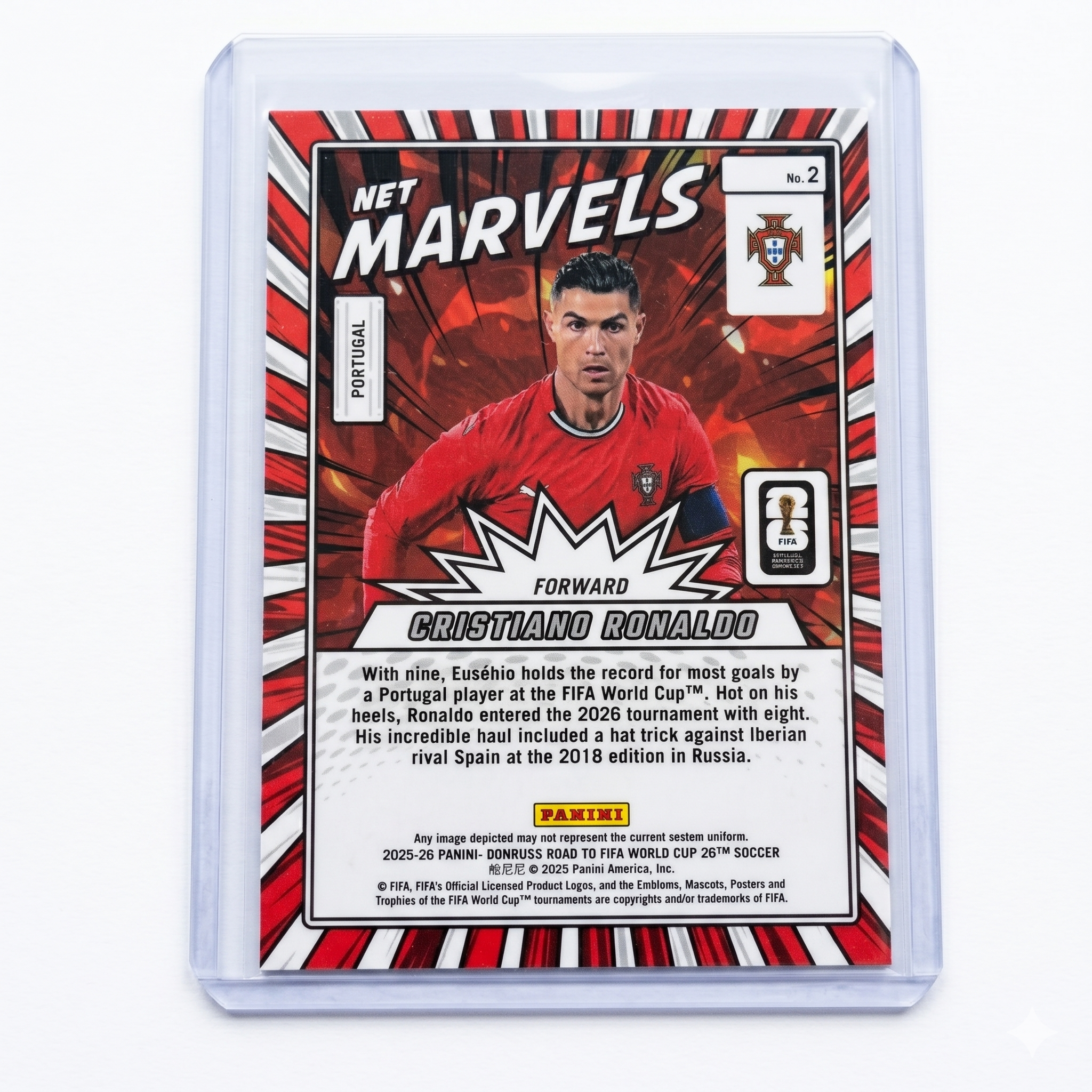 2025-26 Panini Donruss FIFA World Cup Cristiano Ronaldo Net Marvels #2
