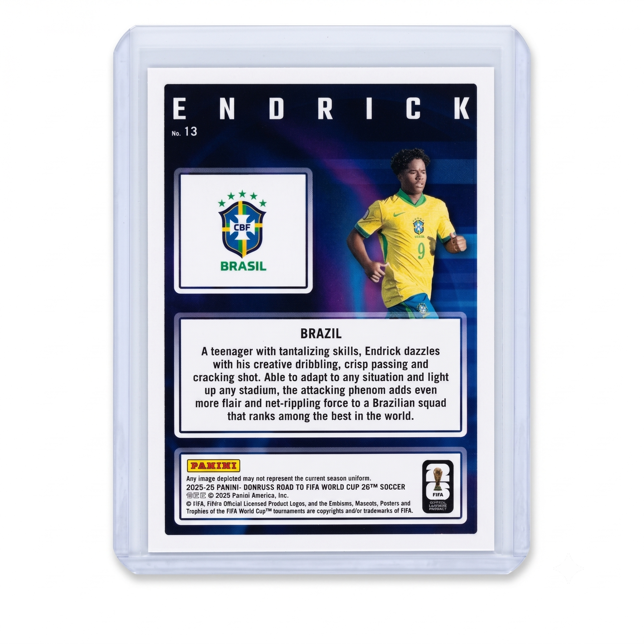 25-26 Panini Donruss RFWC Endrick Magicians #13