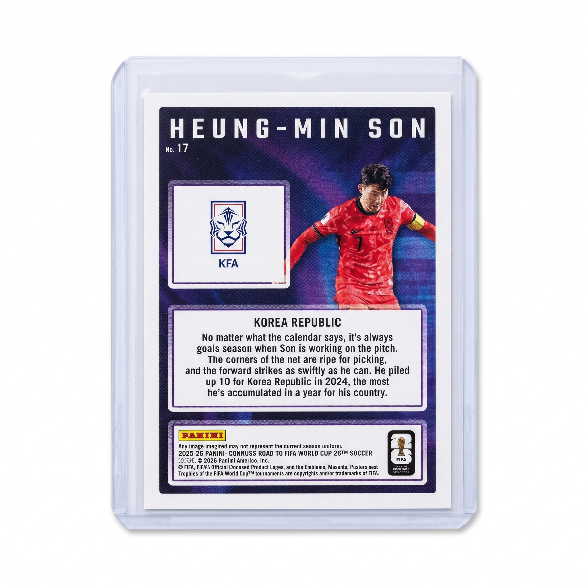 2025-26 Panini Donruss Road to FIFA Word Cup Heung-Min Son Magicians #17