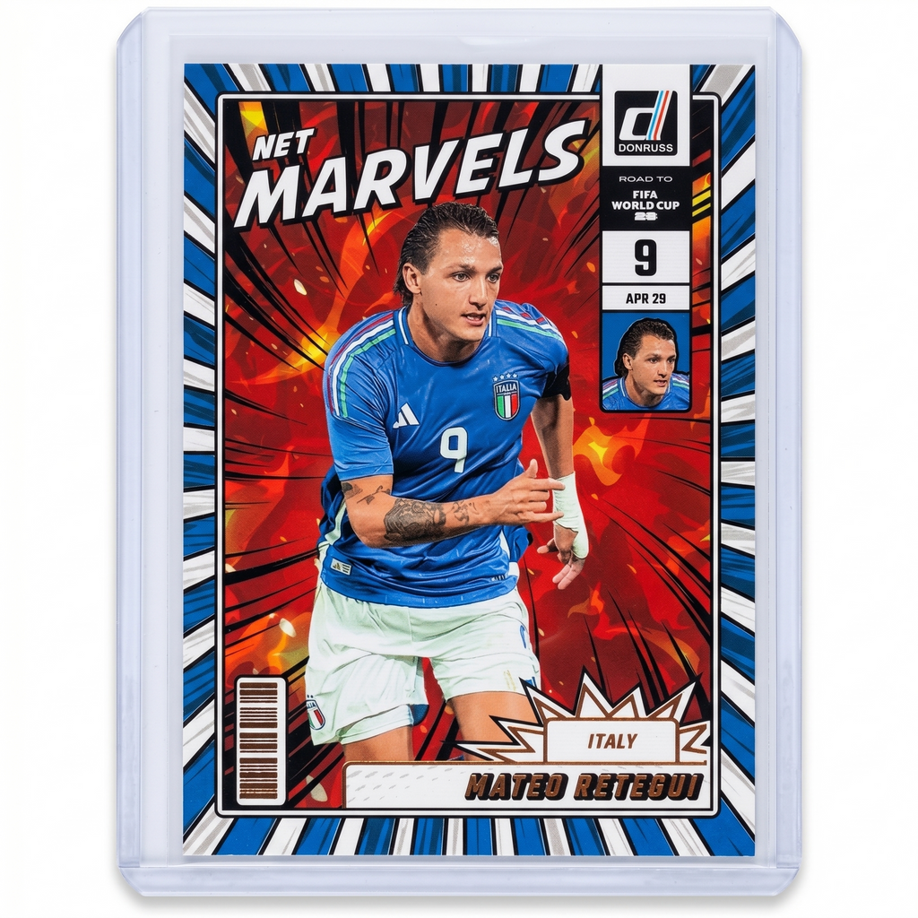 2025-26 Panini Donruss Road to FIFA World Cup Mateo Retegui Net Marvels #17