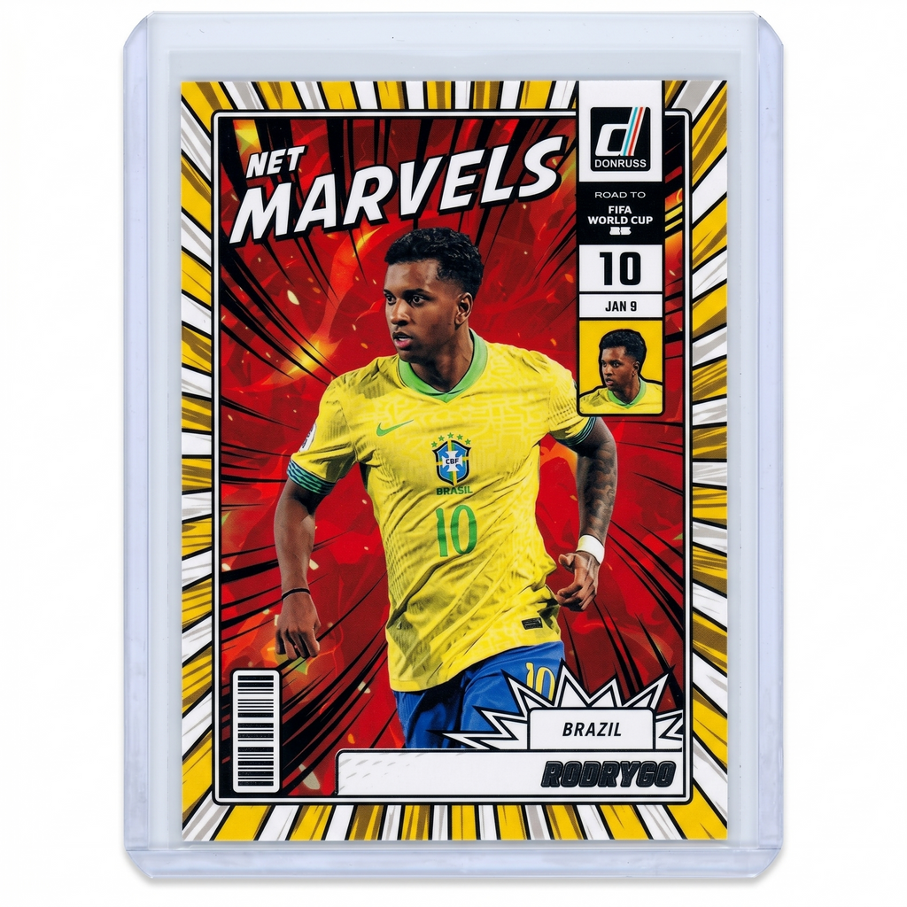 25-26 Panini Donruss RFWC Rodrygo Net Marvels #5