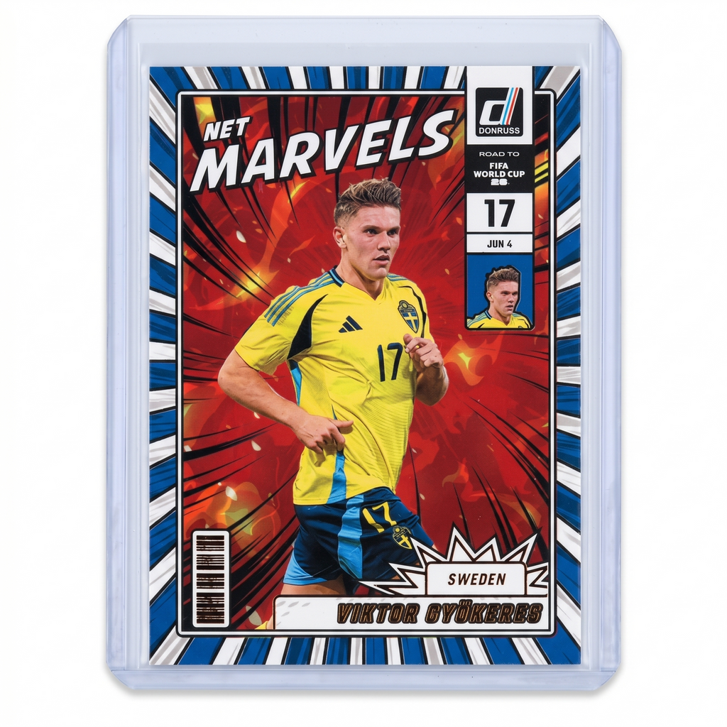 2025-26 Panini Donruss Road to FIFA World Cup Viktor Gyokeres Net Marvels #24