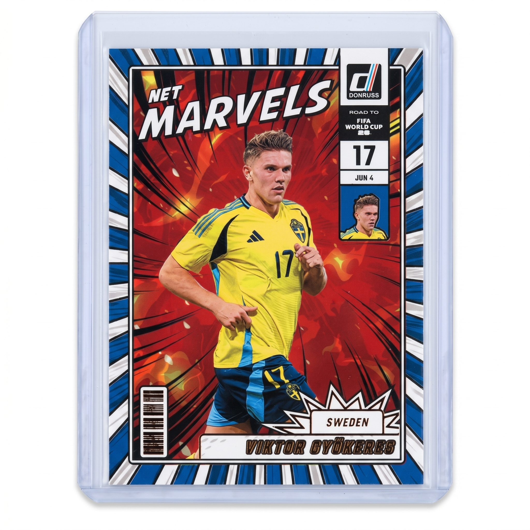 2025-26 Panini Donruss Road to FIFA World Cup Viktor Gyokeres Net Marvels #24