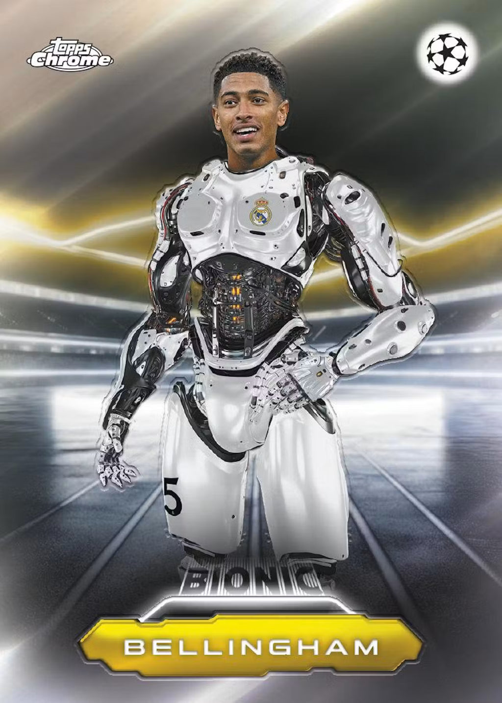PREVENTA 2025/26 Topps Chrome UEFA Club Competitions Soccer Mega Box
