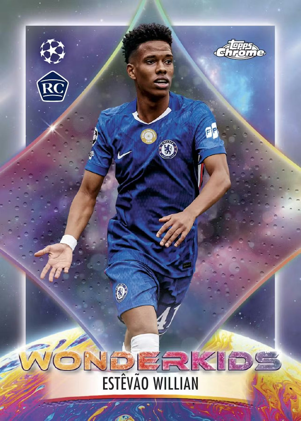 PREVENTA 2025/26 Topps Chrome UEFA Club Competitions Soccer Mega Box