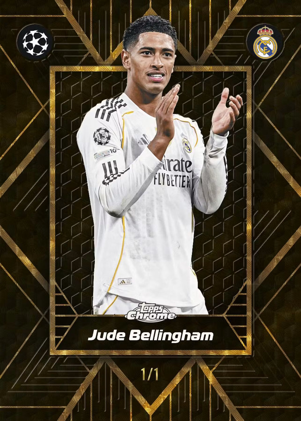 PREVENTA 2025/26 Topps Chrome UEFA Club Competitions Soccer Mega Box