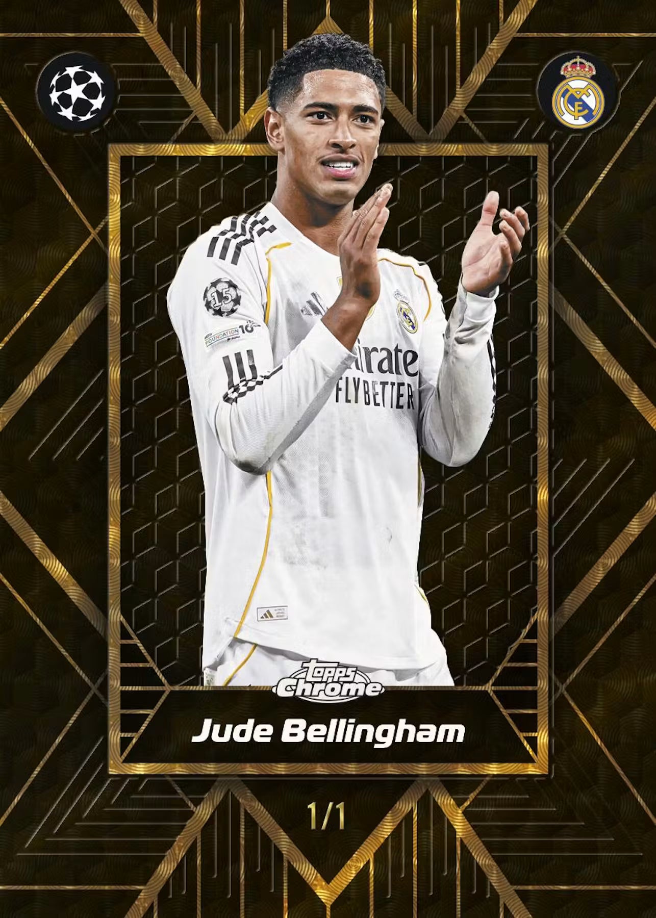 PREVENTA 2025/26 Topps Chrome UEFA Club Competitions Soccer Mega Box