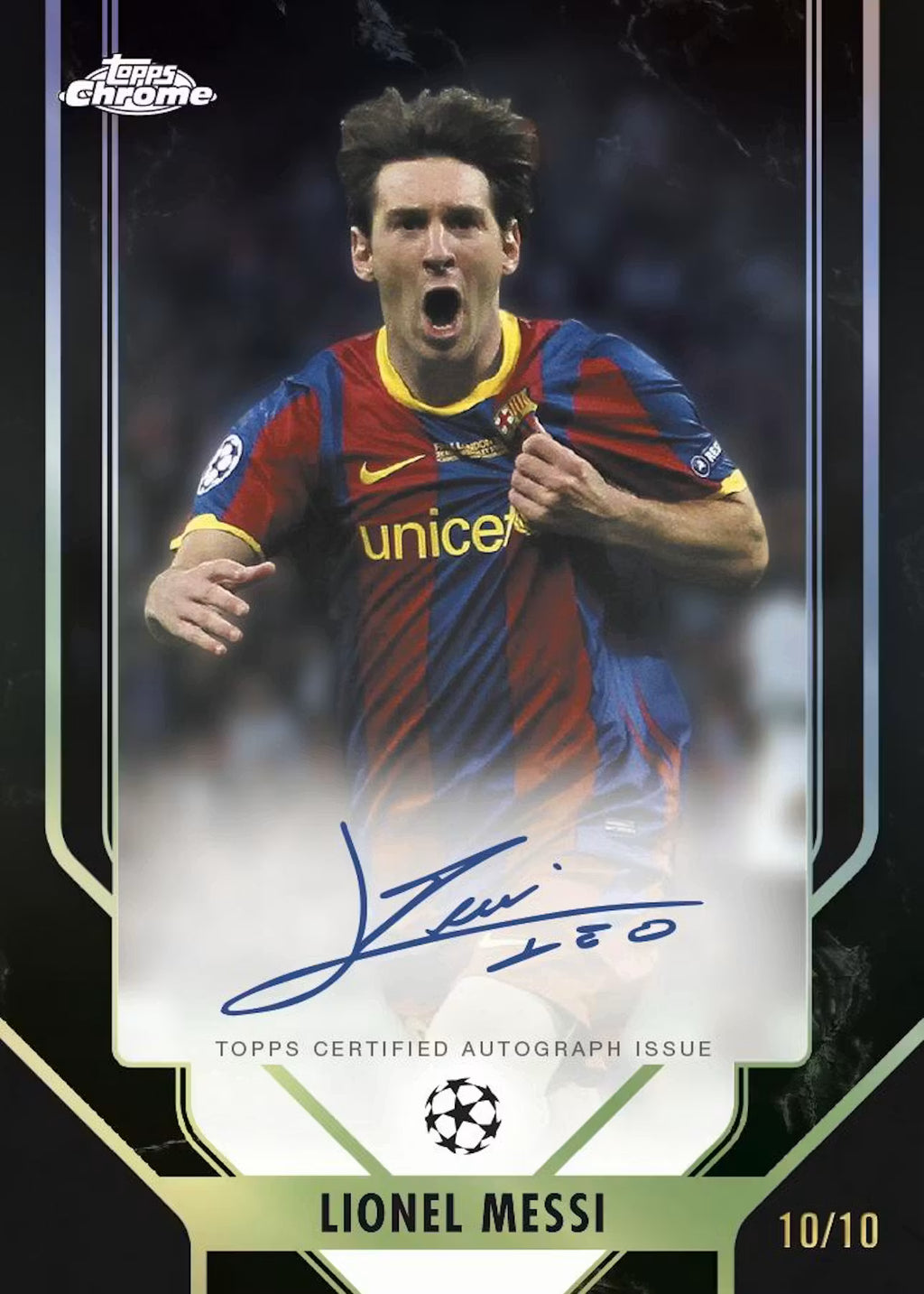 PREVENTA 2025/26 Topps Chrome UEFA Club Competitions Soccer Hobby Box