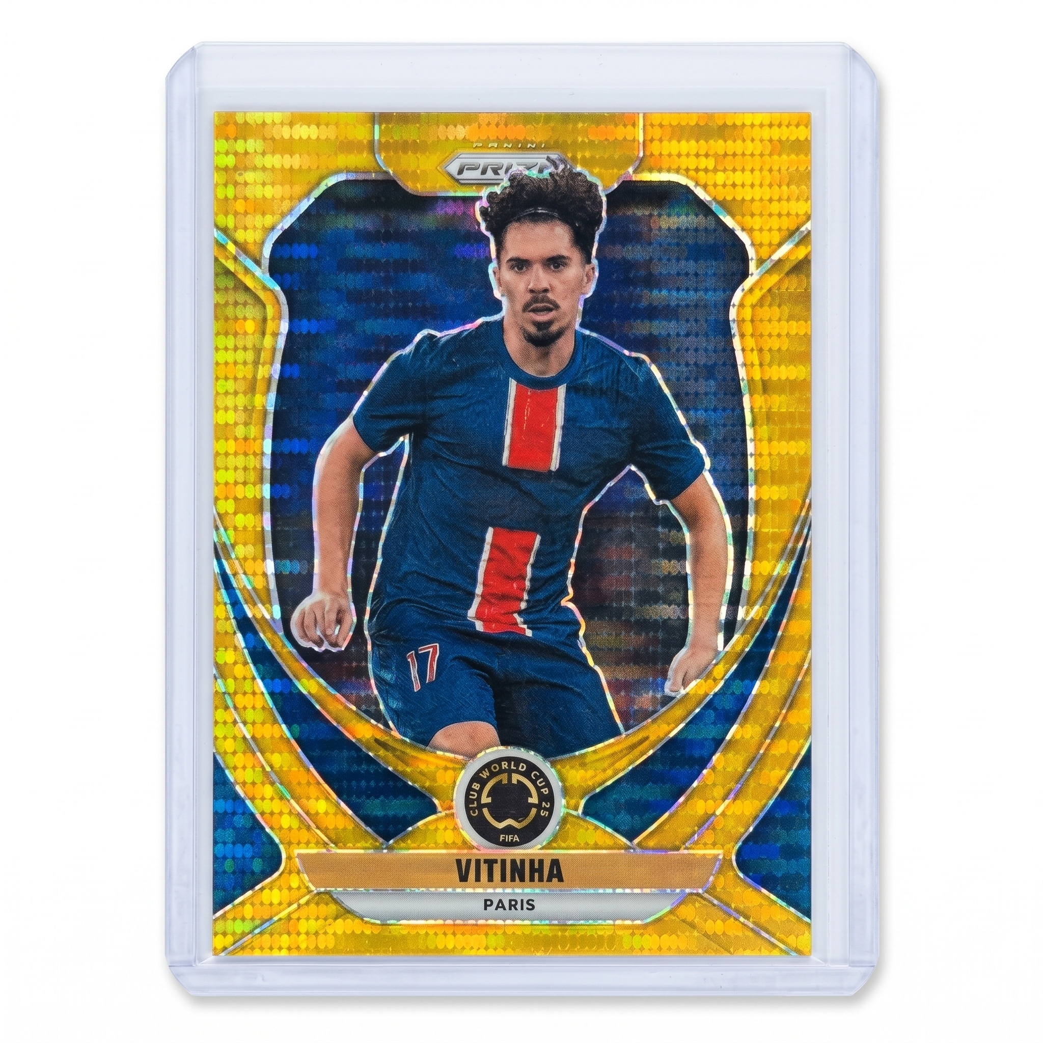 2025 PANINI PRIZM FIFA CLUB WORLD CUP VITINHA GOLD PULSAR 03/10 #135