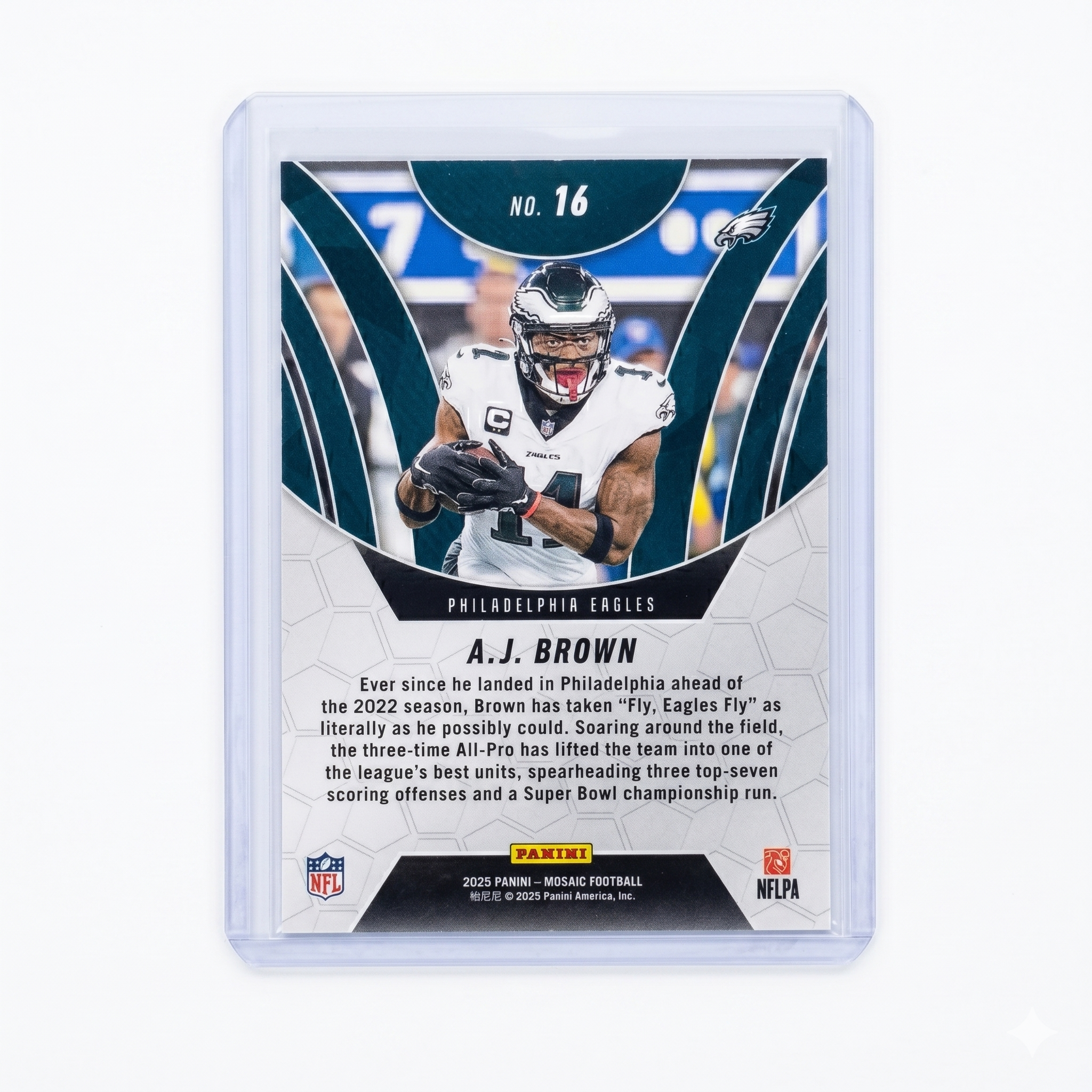 2025 Panini Mosaic A.J. Brown ELEVATE #16