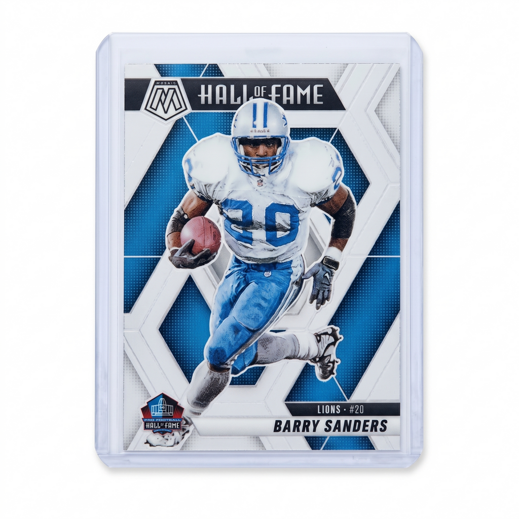 2025 Panini Mosaic Barry Sanders Hall of Fame #291