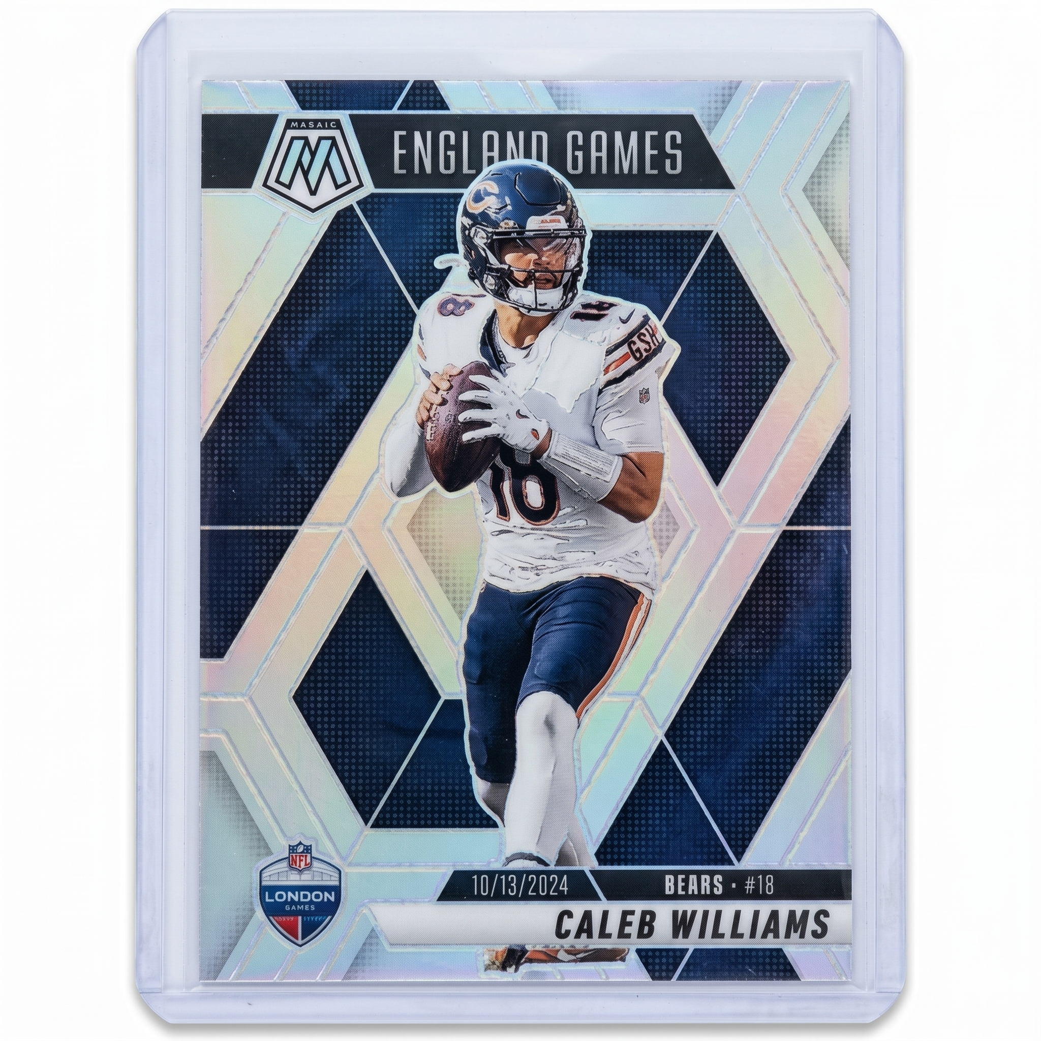 2025 Panini Mosaic Caleb Williams England Games #253