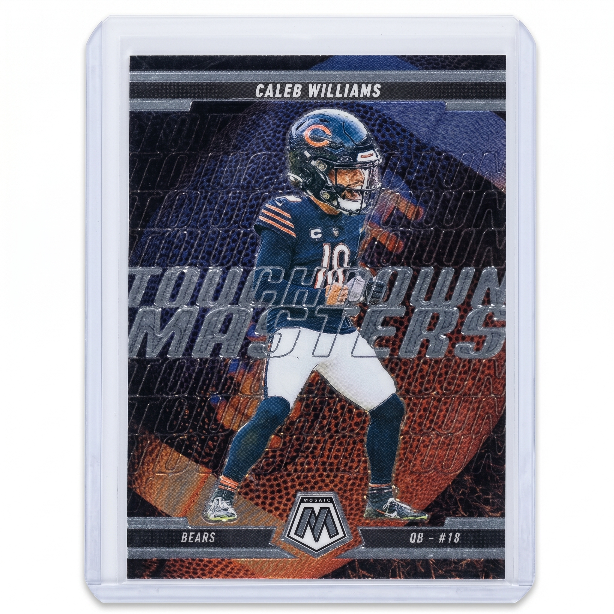 2025 Panini Mosaic Caleb Williams Touchdown Master #13