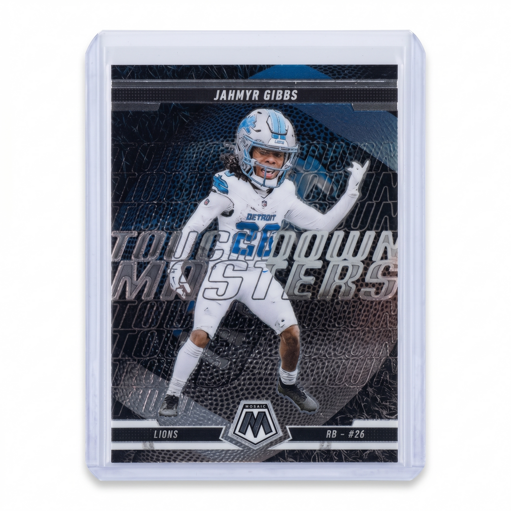 2025 Panini Mosaic Jahmyr Gibbs Touchdown Master #6
