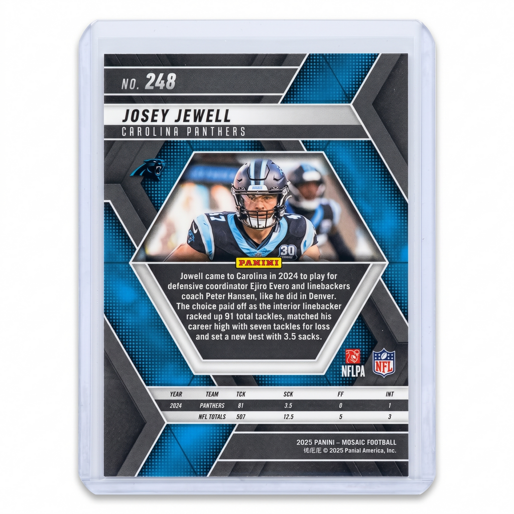 2025 Panini Mosaic Josey Jewell Base #248