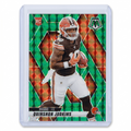 2025 Panini Mosaic Quinshon Judkins RC Green Mosaic Prizm #365