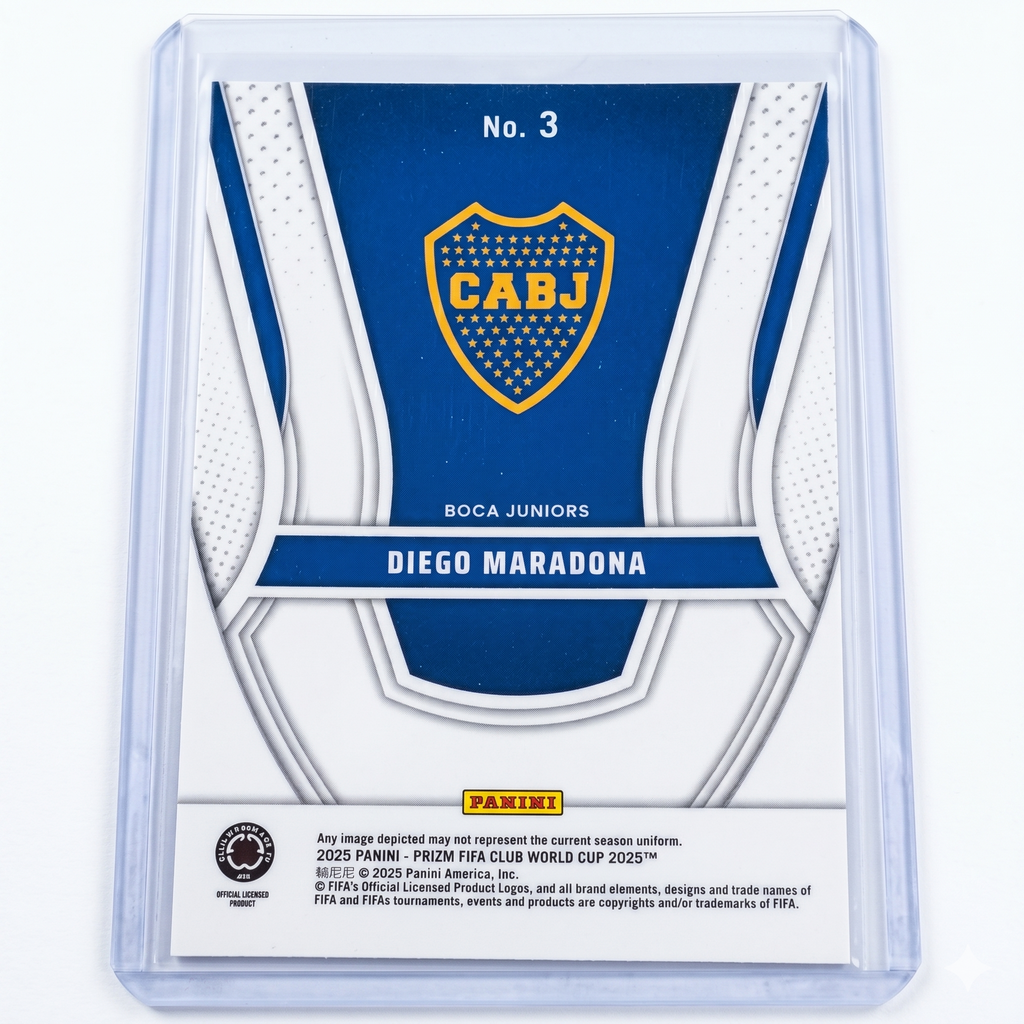 2025 Panini Prizm FIFA Club World Cup Diego Maradona Legendary Talents #3