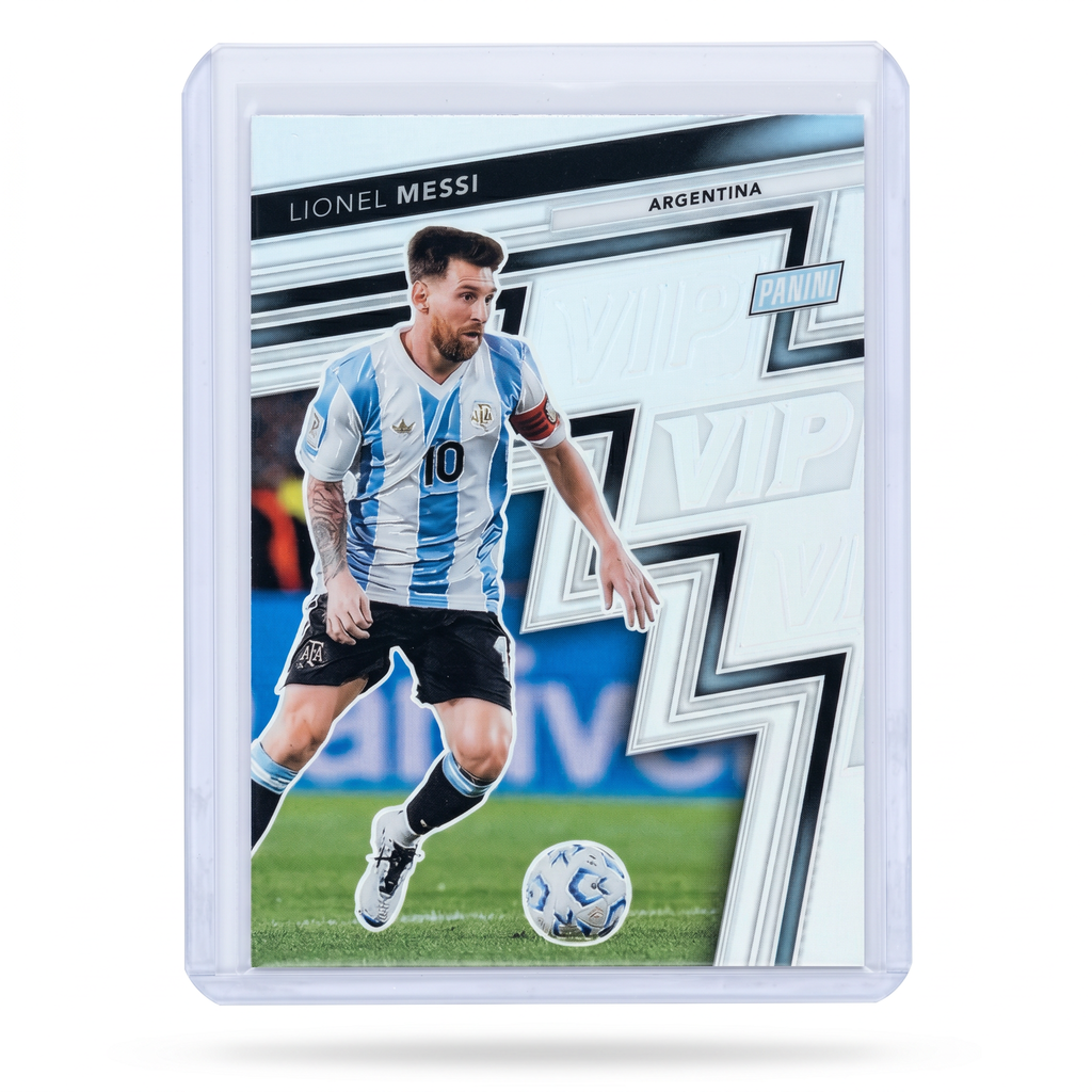 2025 Panini The National VIP Silver #58 Lionel Messi Argentina Soccer Card