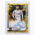 2025 TOPPS CHROME MLS OLIVIER GIROUD AUTO GOLD REFRACTOR 35/50 #CA-OG