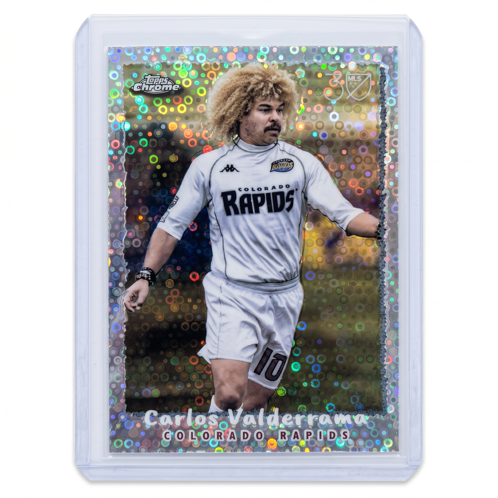 2025 Topps Chrome MLS Carlos Valderrama 1995 30 Years Celebration #NF-17
