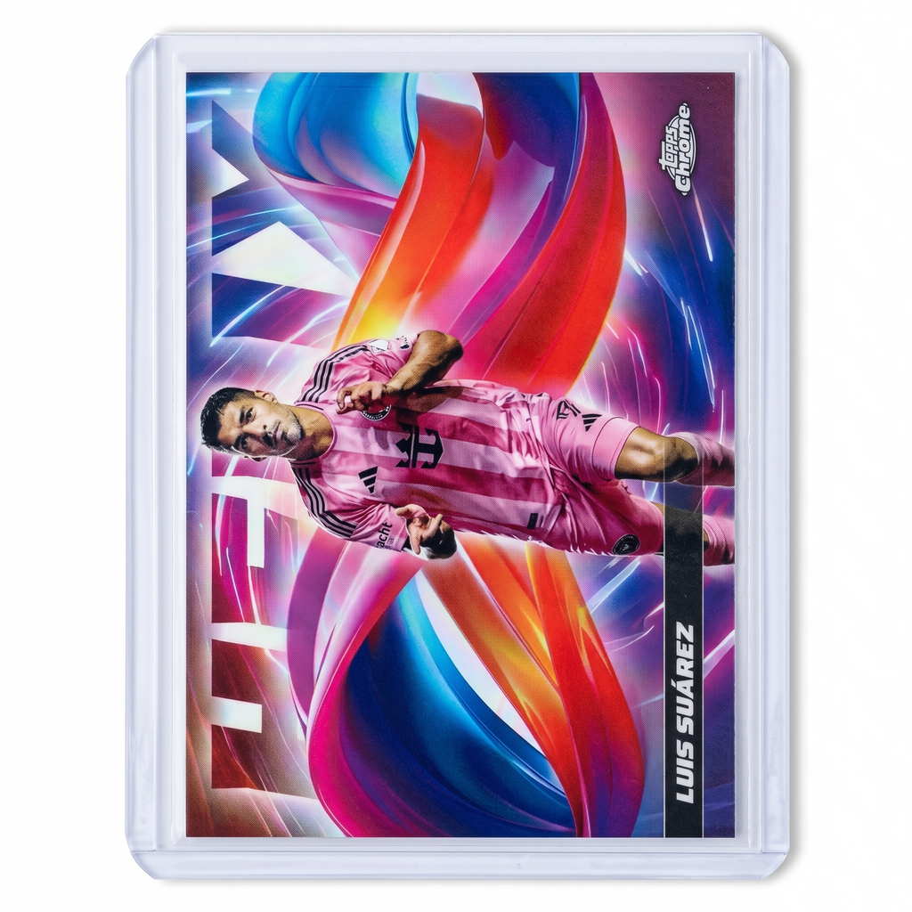2025 Topps Chrome MLS Luis Suárez Helix SSP #HX-5