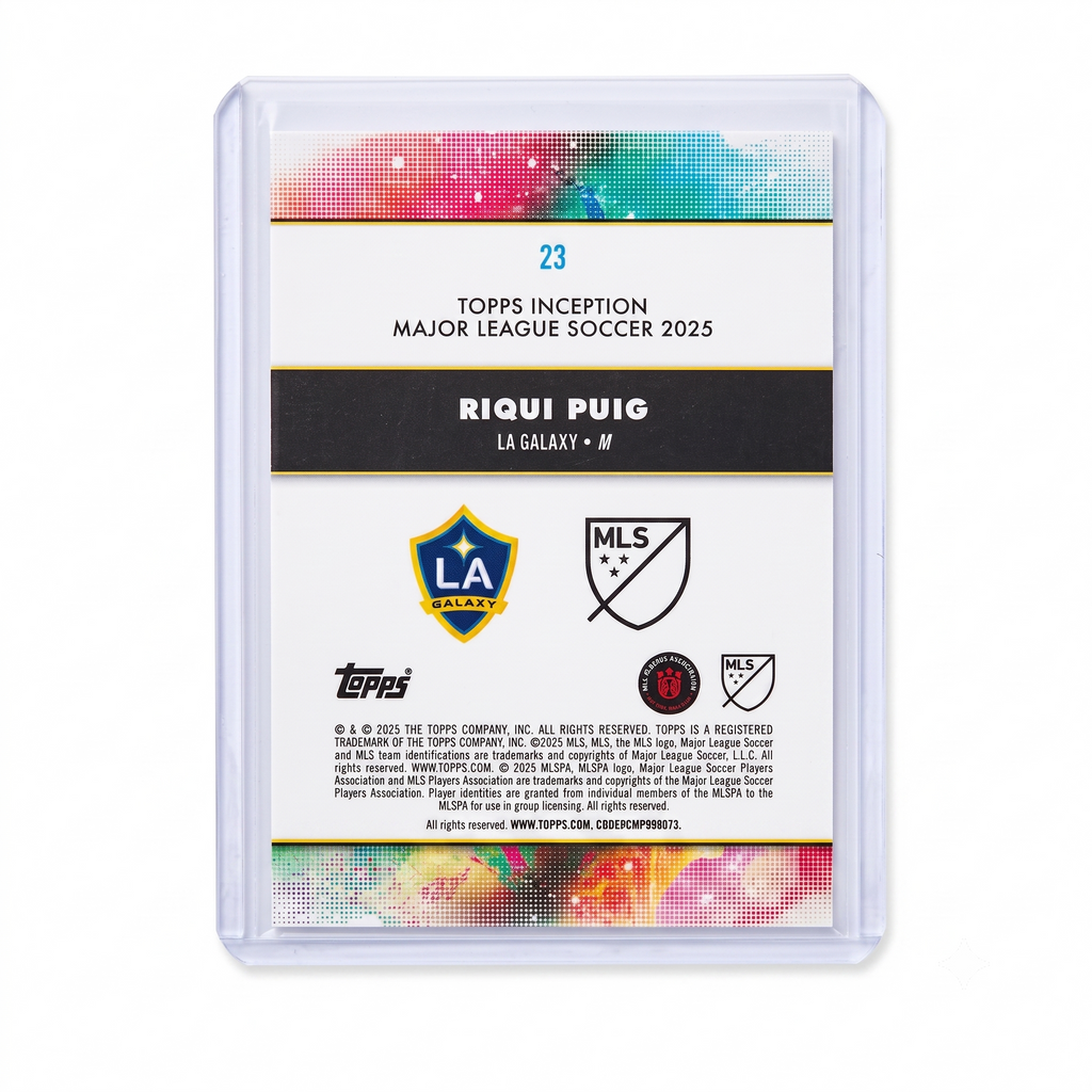 2025 Topps Inception MLS Riqui Puig #23