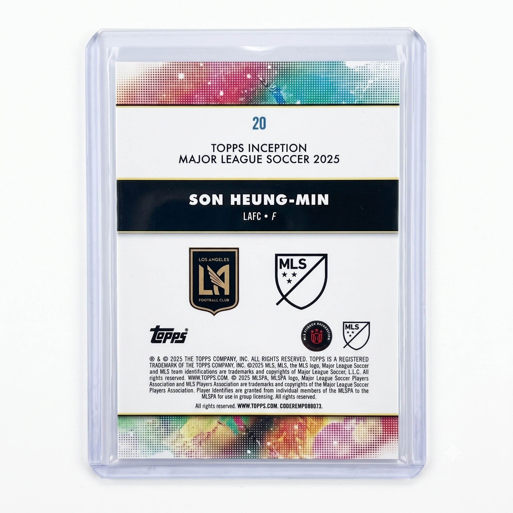 2025 Topps Inception MLS Son Heung-Min #20