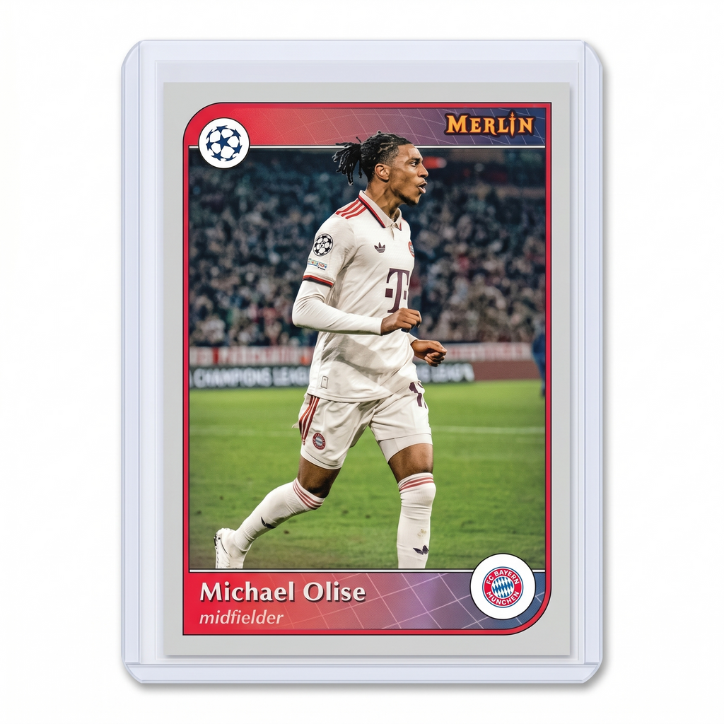 2025 Topps Merlin Michael Olise #48