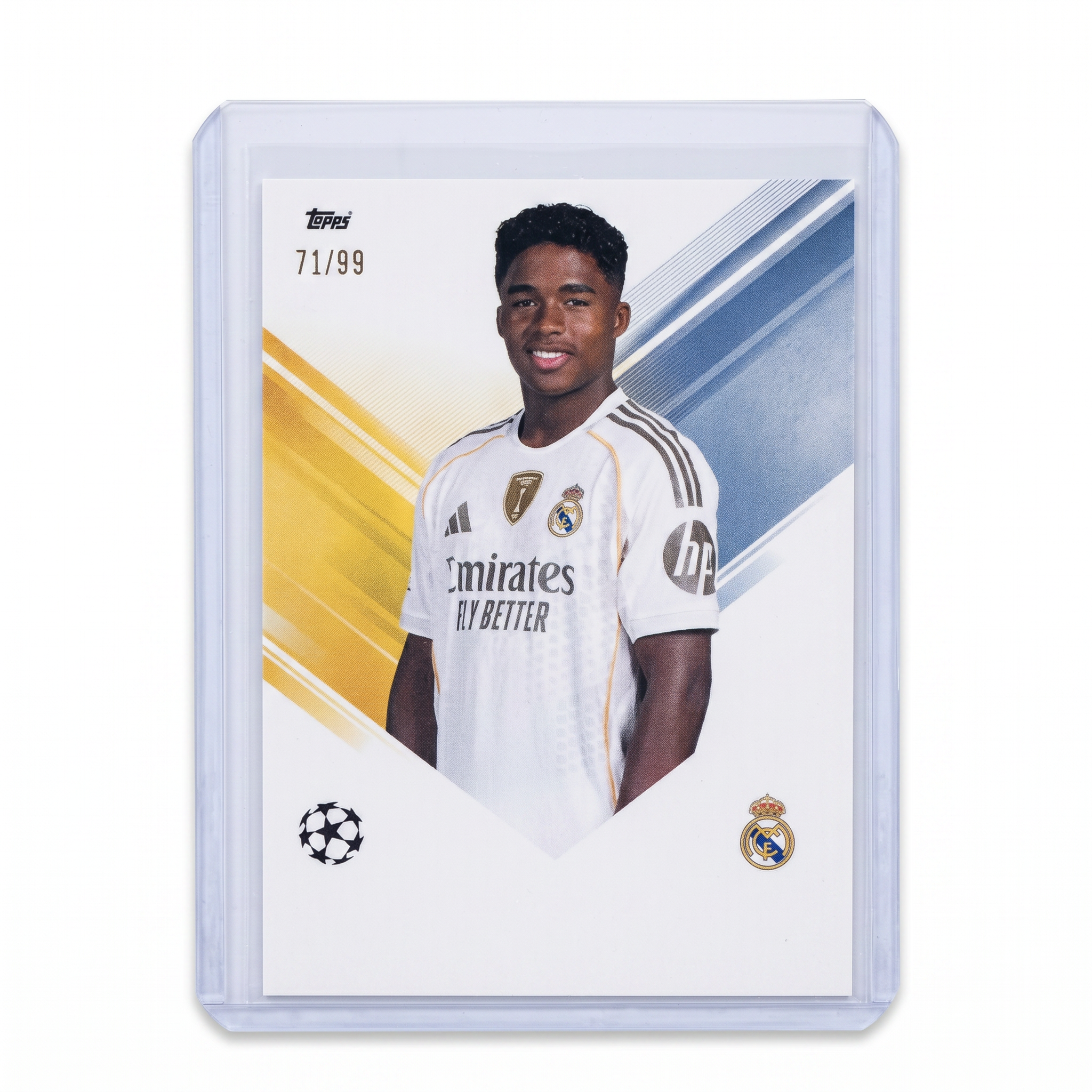 2025 Topps Total UEFA Champions League Endrick 71/99
