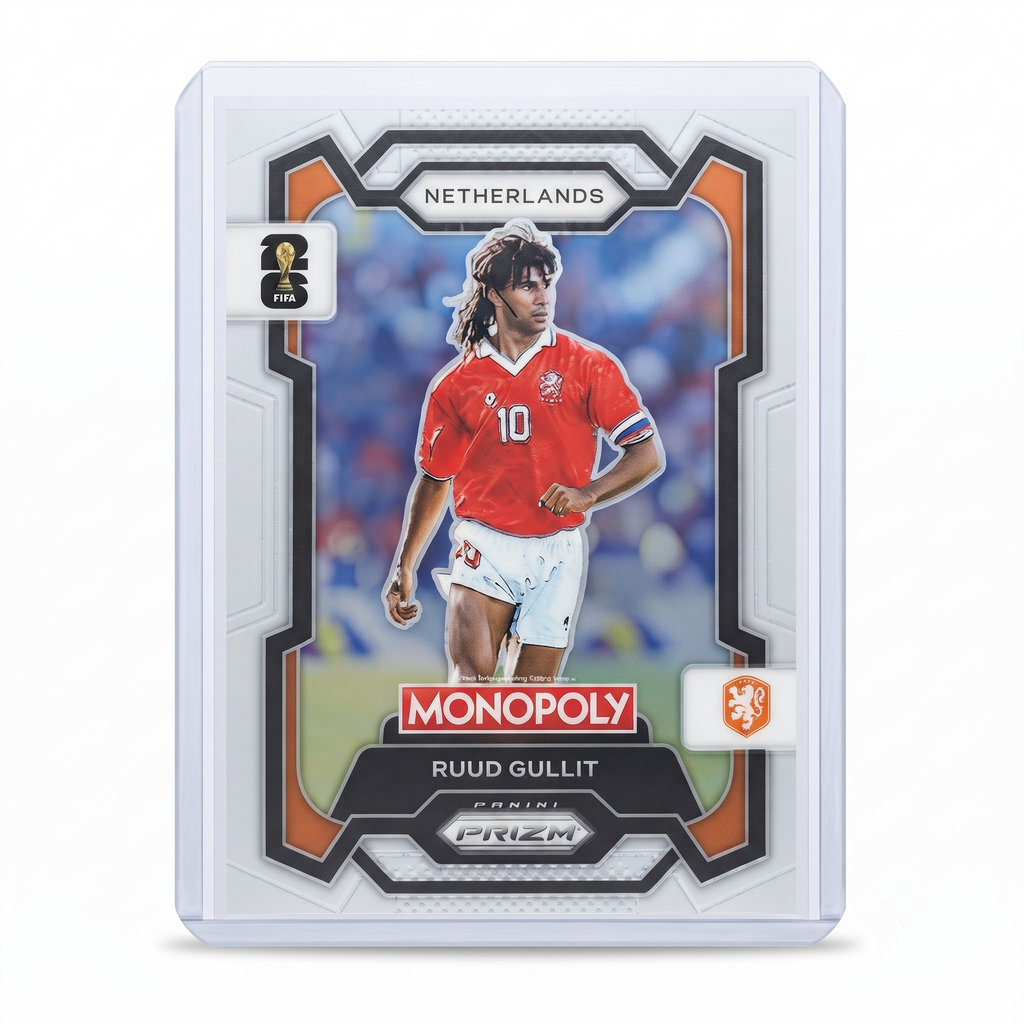 2026 Panini Monopoly Prizm FWC26 Rudd Gullit #75