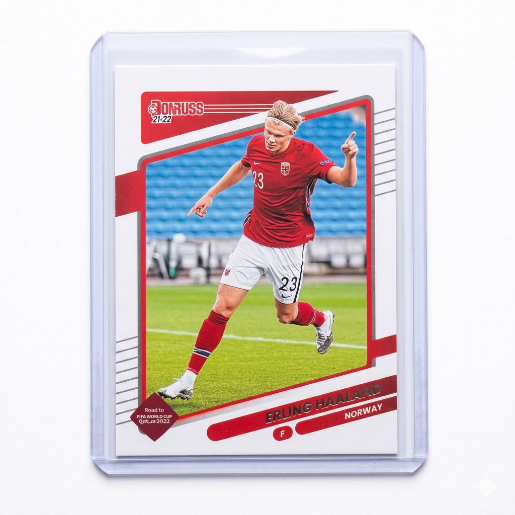 21-22 Panini Donruss Erling Haaland #100