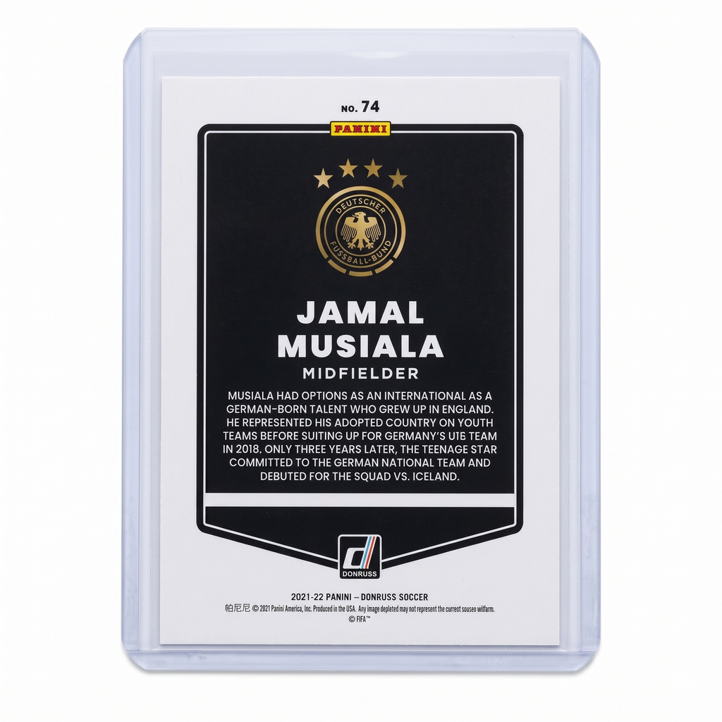 21-22 Panini Donruss Jamal Musiala #74