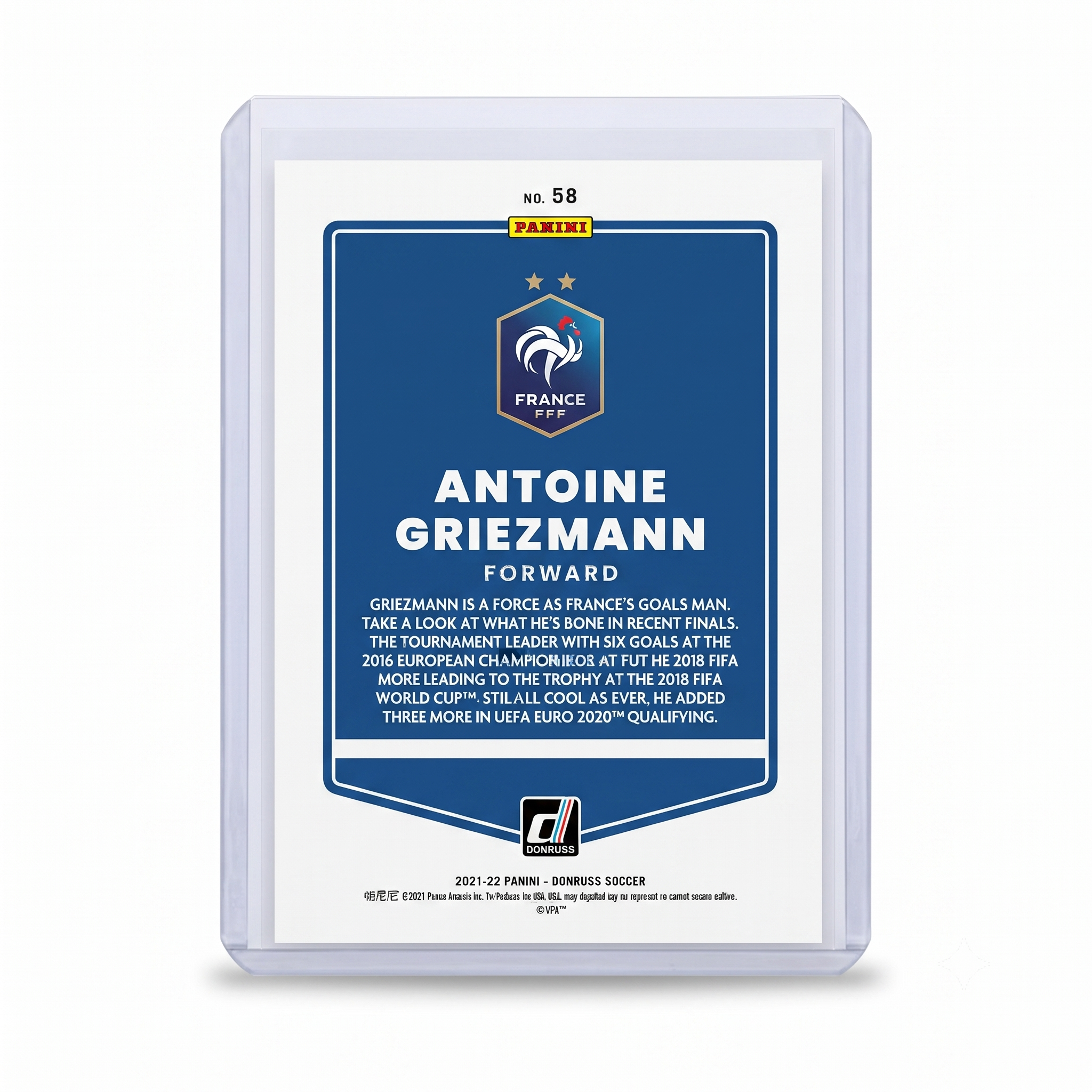 21-22 Panini Donruss RFWC22 Antoine Griezmann #58