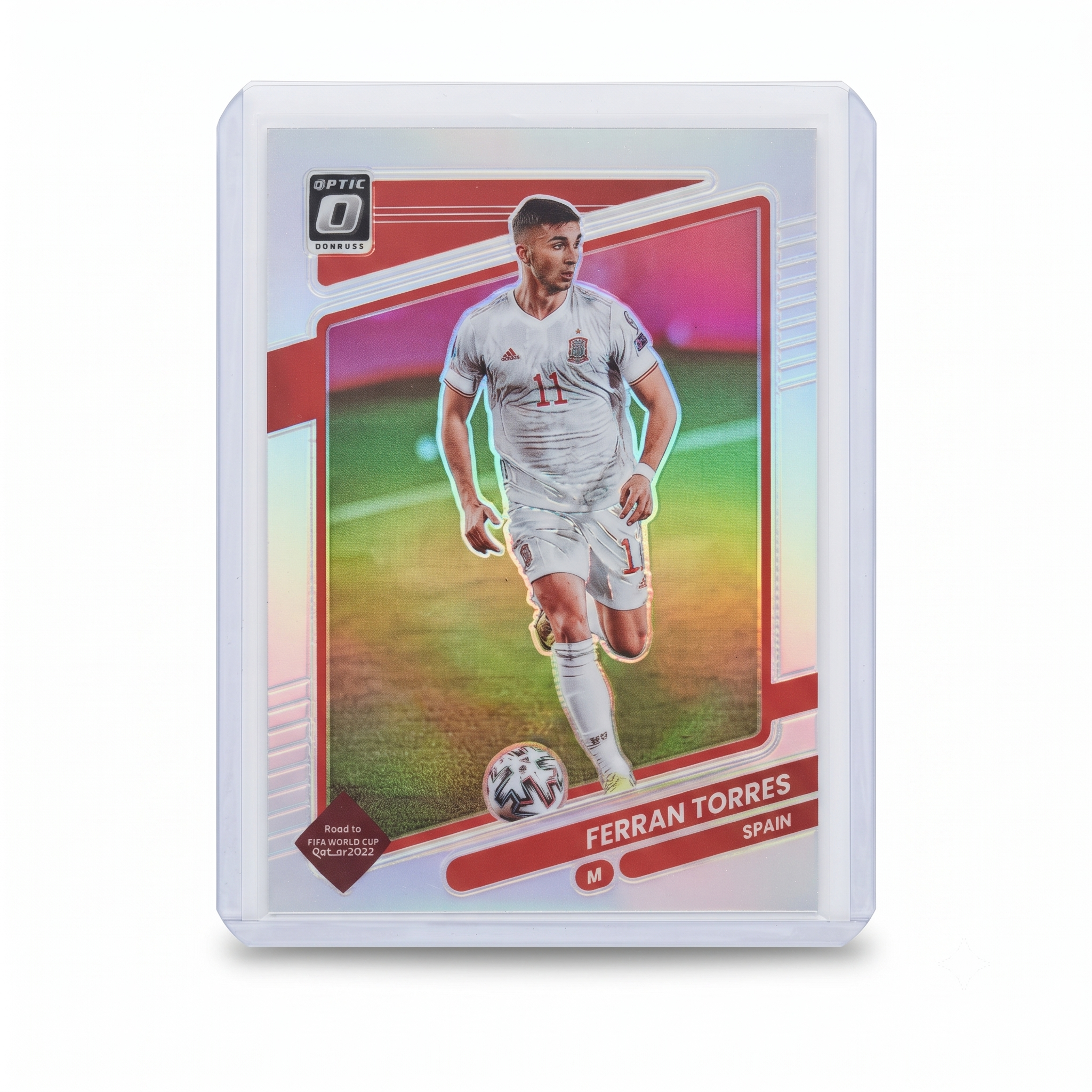 21-22 Panini Donruss RFWC22 Ferran Torres Optic 0 Silver #145
