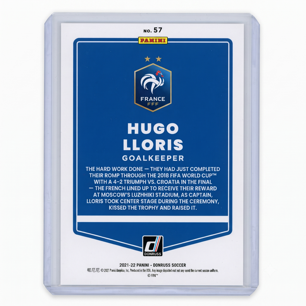 21-22 Panini Donruss RFWC22 Hugo Lloris #57