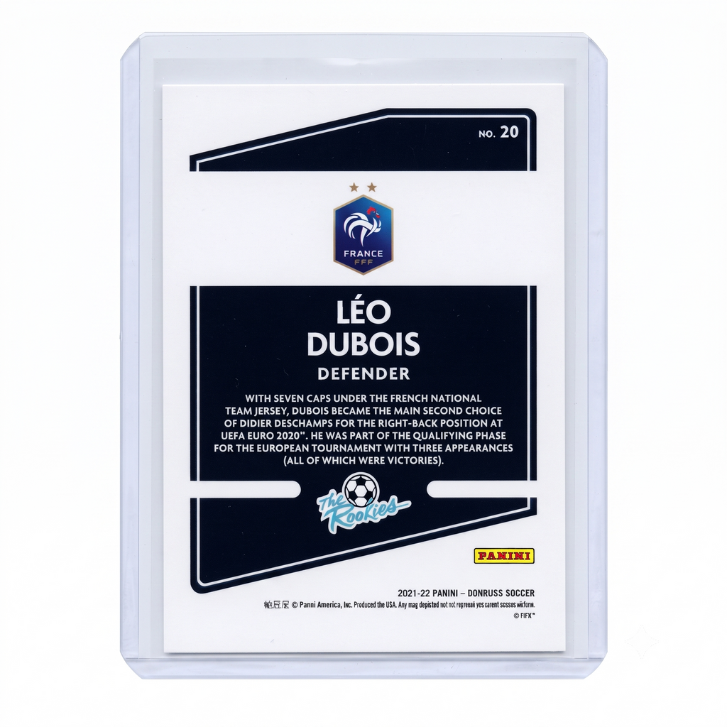 21-22 Panini Donruss RFWC22 Leo Dubois The Rookies #20