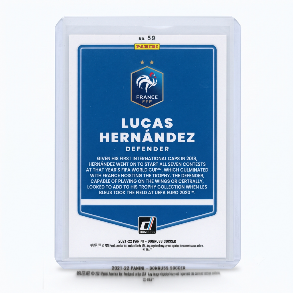 21-22 Panini Donruss RFWC22 Lucas Hernandez #59