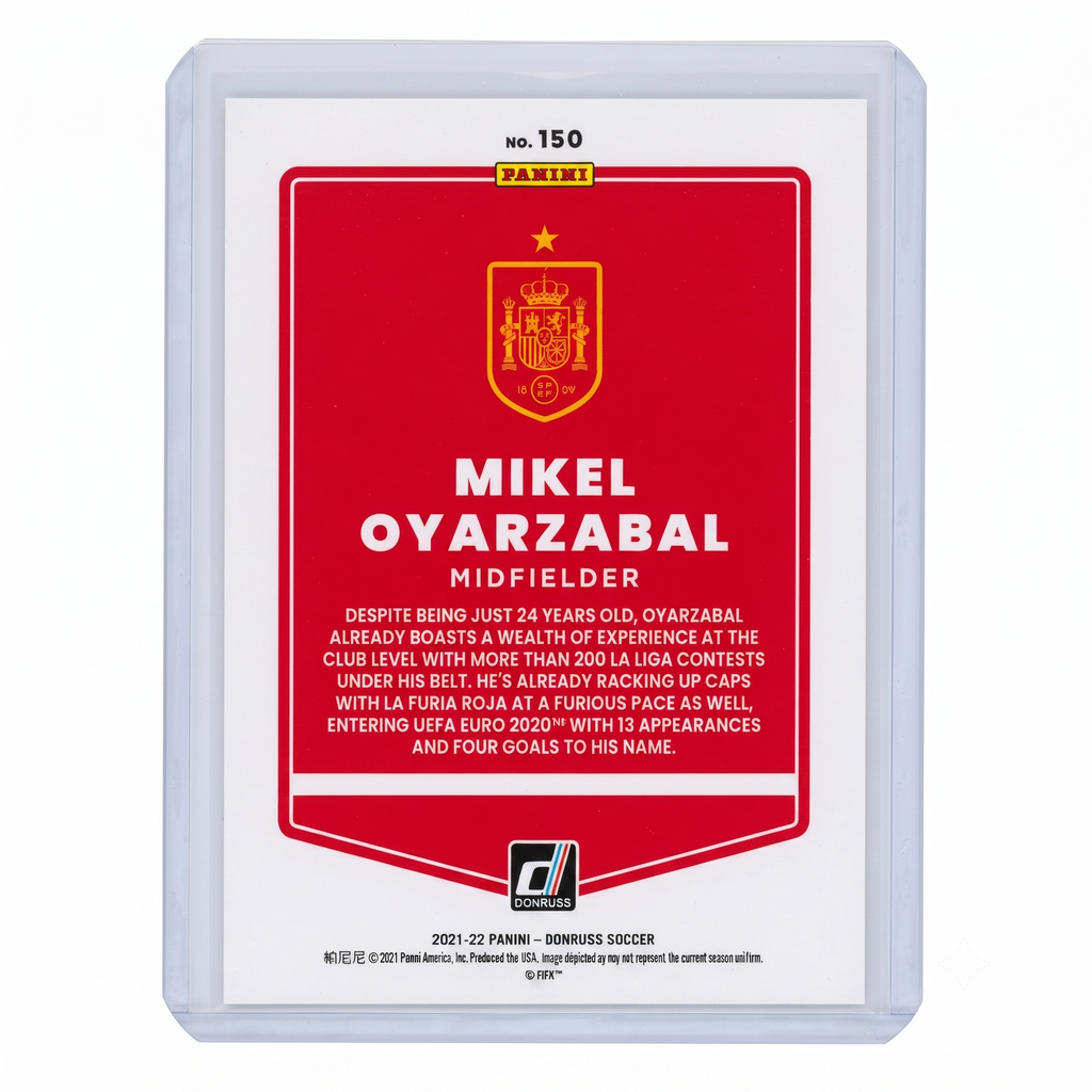 21-22 Panini Donruss RFWC22 Mikel Oyarzabal #150
