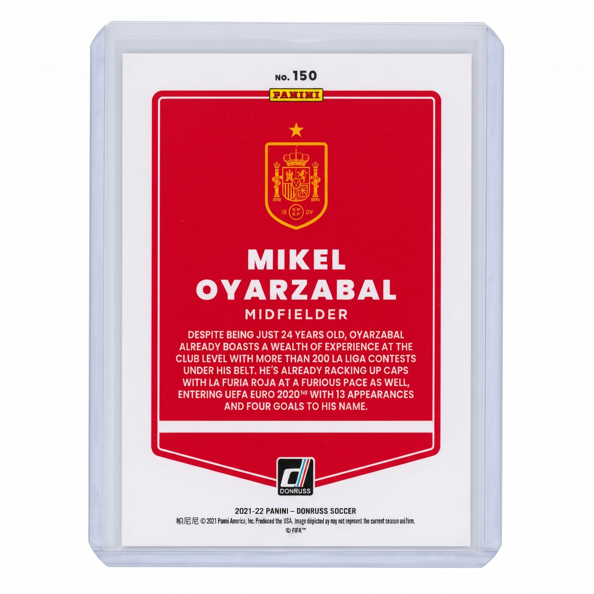 21-22 Panini Donruss RFWC22 Mikel Oyarzabal #150