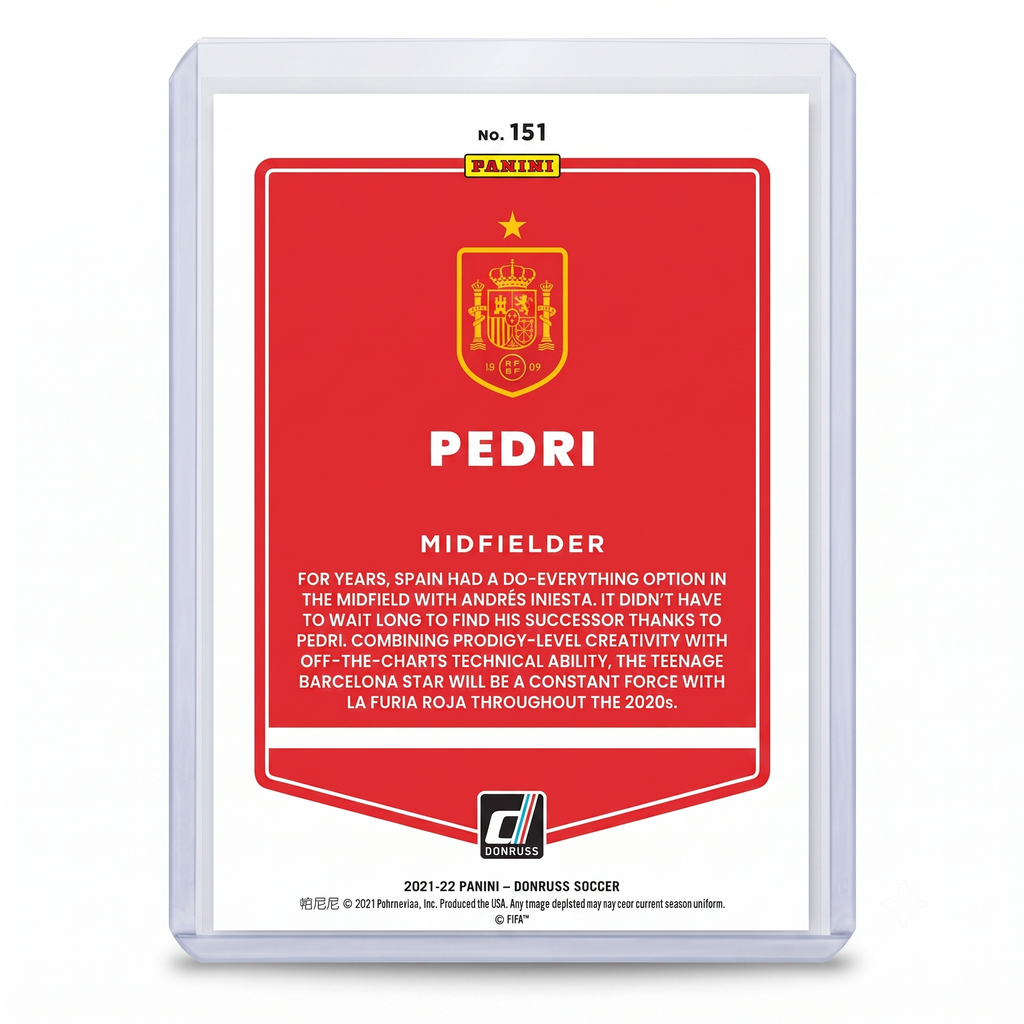 21-22 Panini Donruss RFWC22 Pedri #151