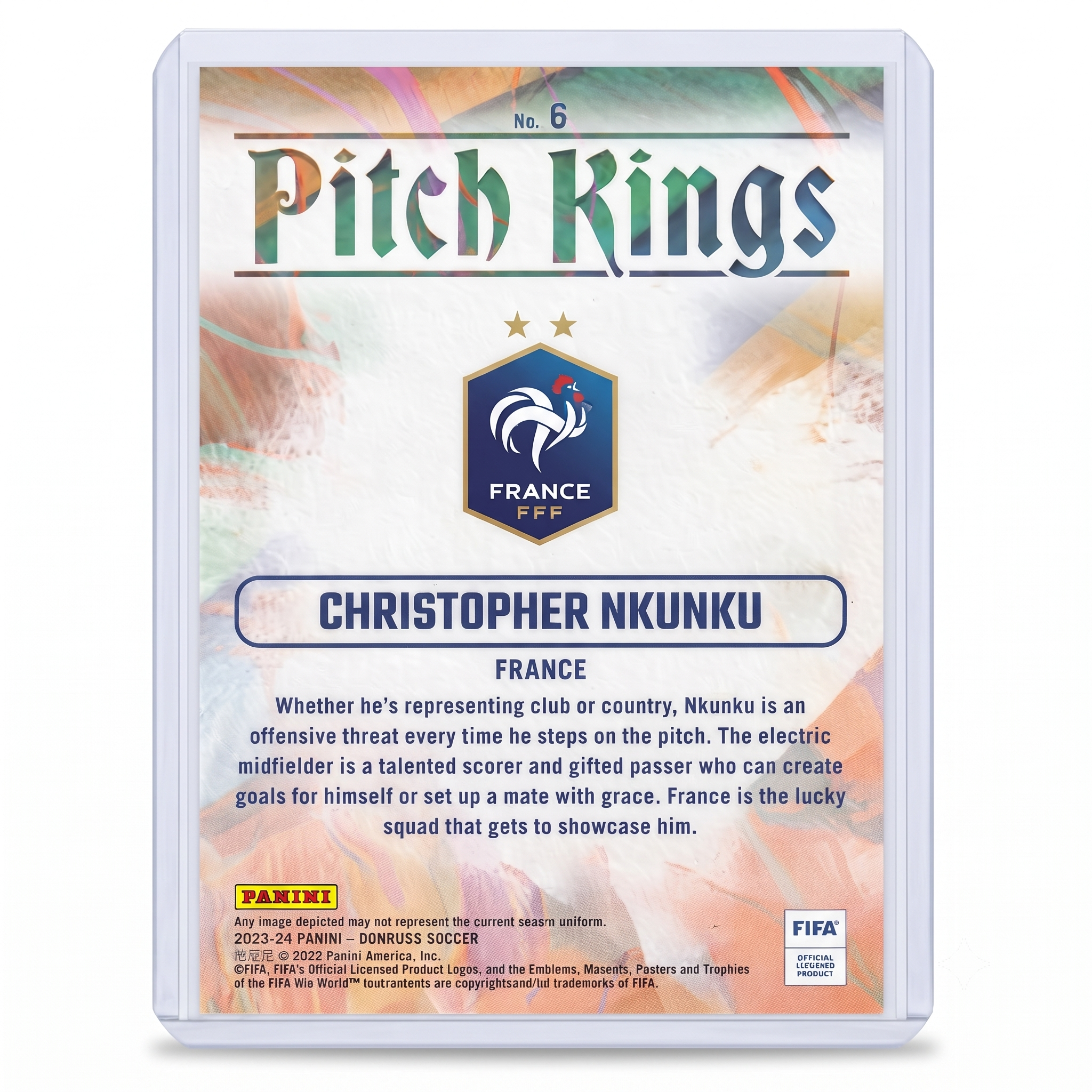 23-24 Panini Donruss Christopher Nkuku Pitch Kings #6