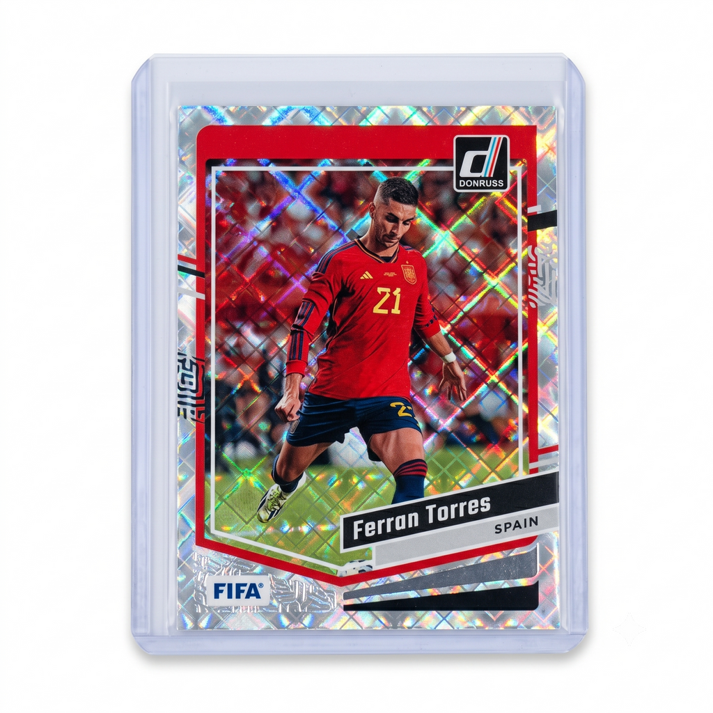 23-24 Panini Donruss Ferran Torres Cubic Diamond #57