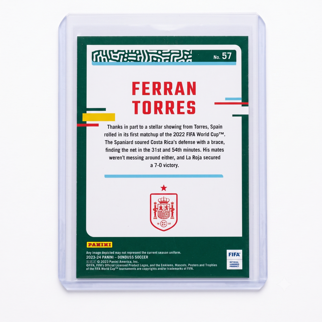 23-24 Panini Donruss Ferran Torres Cubic Diamond #57